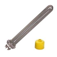 Блок ТЭН-3,0кВт, 220В (300мм.) G1 1/2" нерж/нерж (трубка + колпак) JH Блок ТЭН-3,0кВт, 220В (300мм.) G1 1/2" нерж/нерж (трубка + колпак) JH