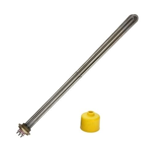 Блок ТЭН-15,0кВт, 380В (600мм.) G2" нерж/латунь (трубка + колпак) HTH Блок ТЭН-15,0кВт, 380В (600мм.) G2" нерж/латунь (трубка + колпак) HTH