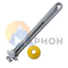 Блок ТЭН 3,0 кВт для воды 300 мм фланец G1 1/2" 220/380 В (трубка + колпак) SZH